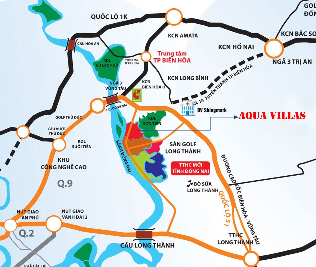 Vi Tri Du An Aqua Villas