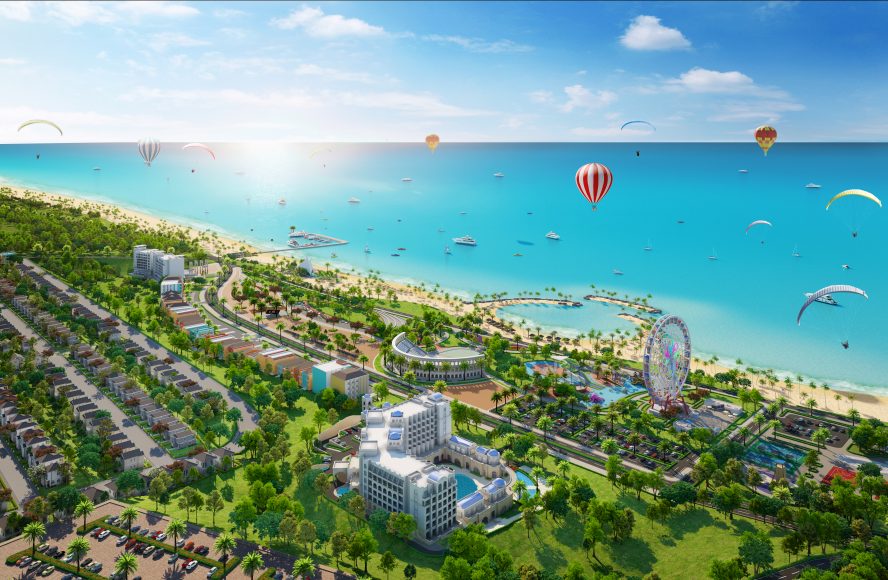 Aerialview Beach